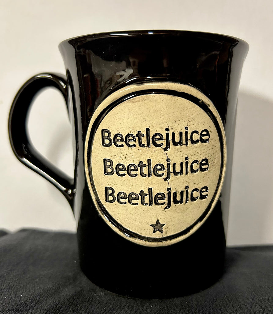 NEW Beetlejuice, Beetlejuice, Beetlejuice mug