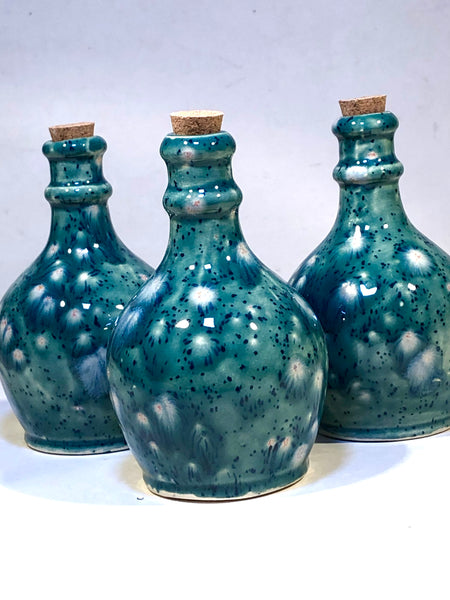 Mini Green/blue potion bottle