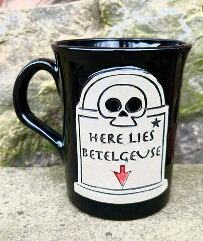 “Here Lies Betelgeuse” mug