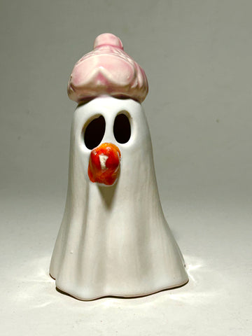 NEW “Pink ski hat snowman” Ghost 👻
