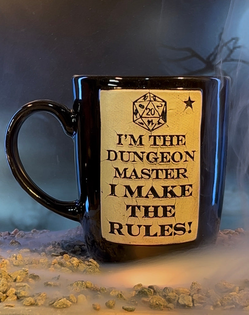 New “I’m the Dungeon Master” large mug