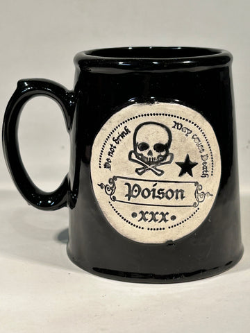 Poison half pint tankard 💀
