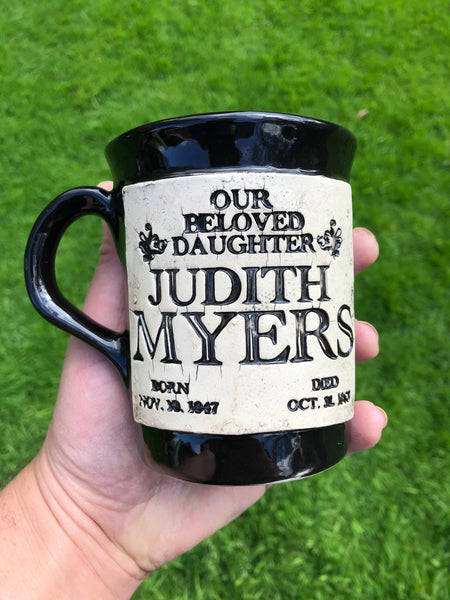 NEW JUDITH MYERS mug 🎃🔪