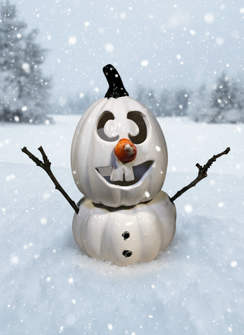Robert snowman Munchkin Pumpkin ☃️