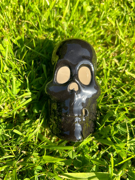 NEW BLACK Mini Skull