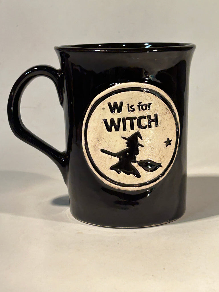 W is for Witch mug