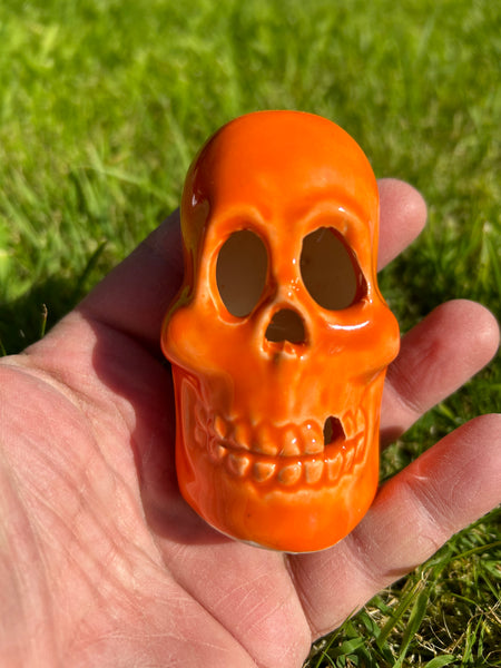 NEW ORANGE Mini Skull