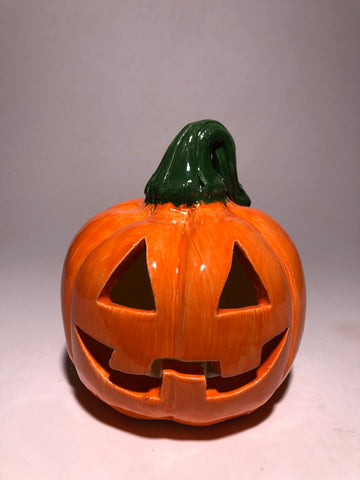 Small hand thrown pumpkin 🎃