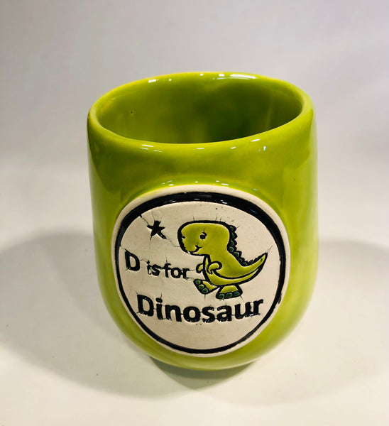 D is for Dinosaur beaker 🦖