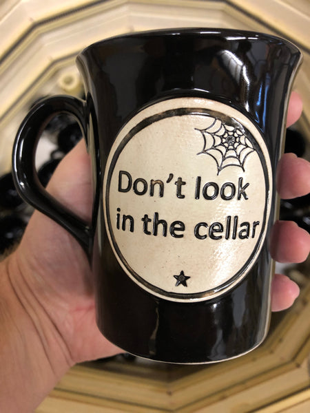 Don’t look in the cellar mug 🕷