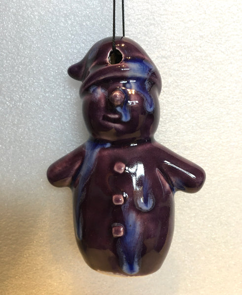 Snowman ⛄️ decoration - Purple Rain