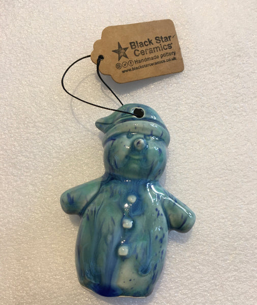 Snowman decoration ⛄️ - Rhapsody in Blue