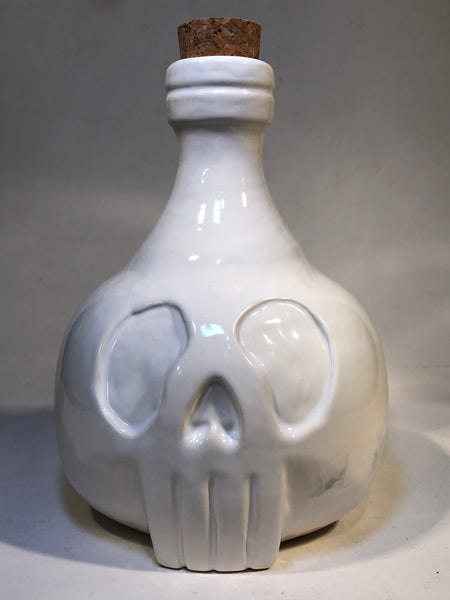White Skull bottle 💀