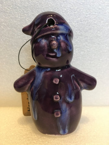 Snowman ⛄️ decoration - Purple Rain