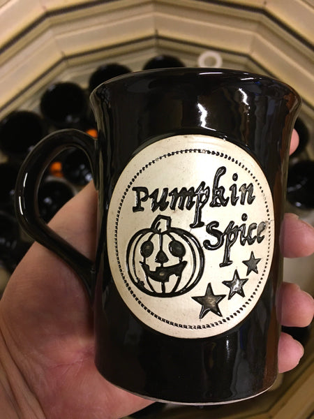 PUMPKIN SPICE mug 🎃 black all over