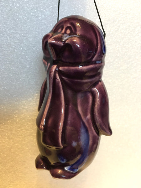 Penguin decoration - Purple Rain