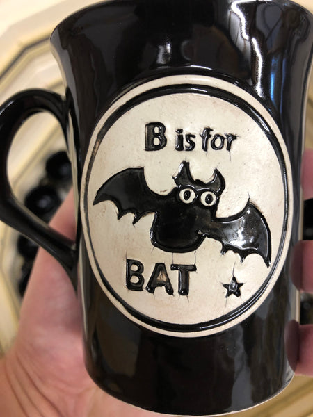 B is for BAT 🦇 mug