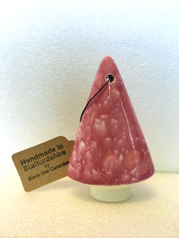 Tree decoration - Raspberry beret