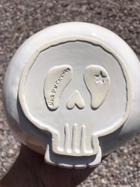 White Skull bottle 💀