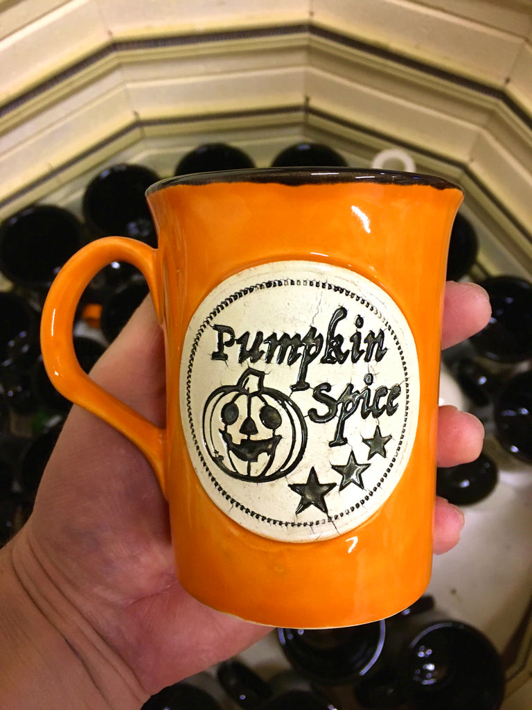 PUMPKIN SPICE mug 🎃 Orange and black