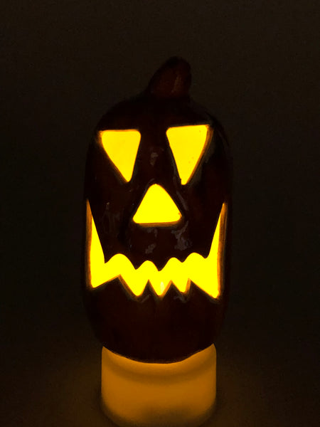 “Fiery Jack 🔥” Mini Pumpkin 🎃