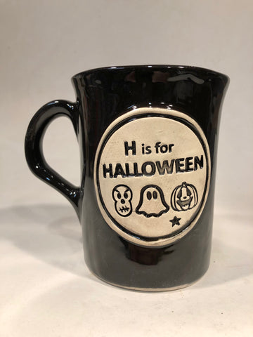 “H is for Halloween” 🎃👻 mug