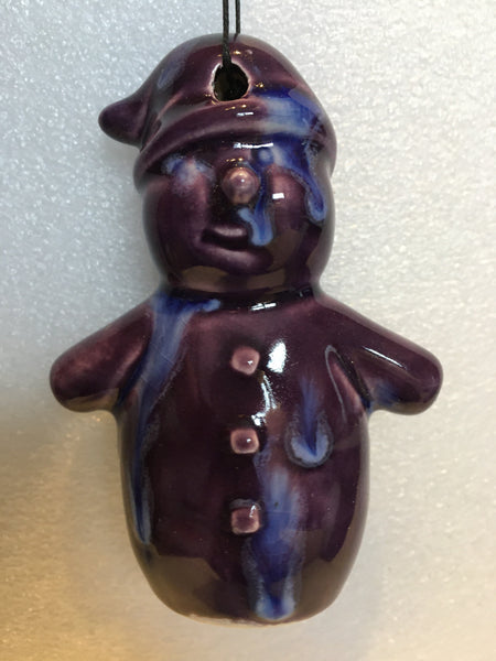 Snowman ⛄️ decoration - Purple Rain