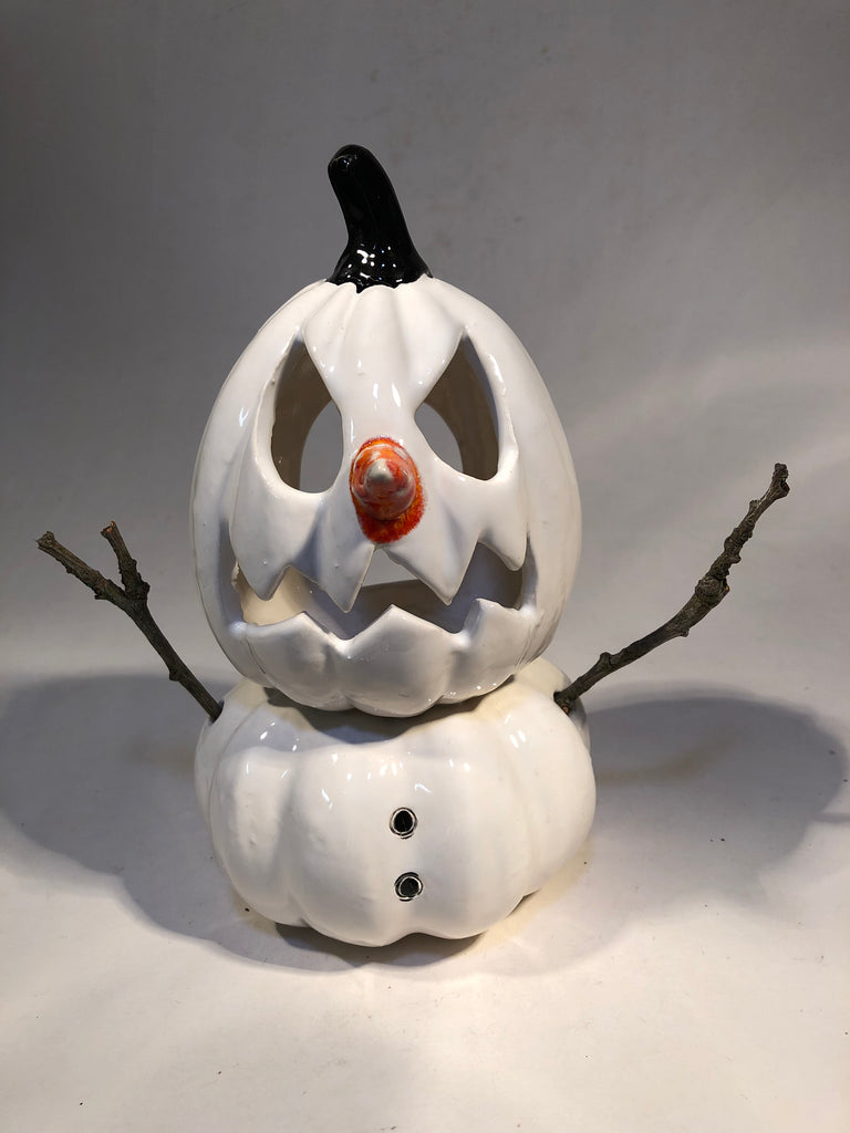 Spooky snowman Munchkin Pumpkin ☃️