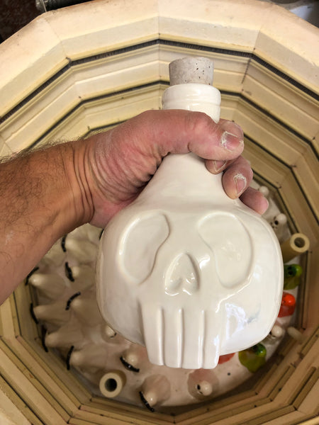 White Skull bottle 💀
