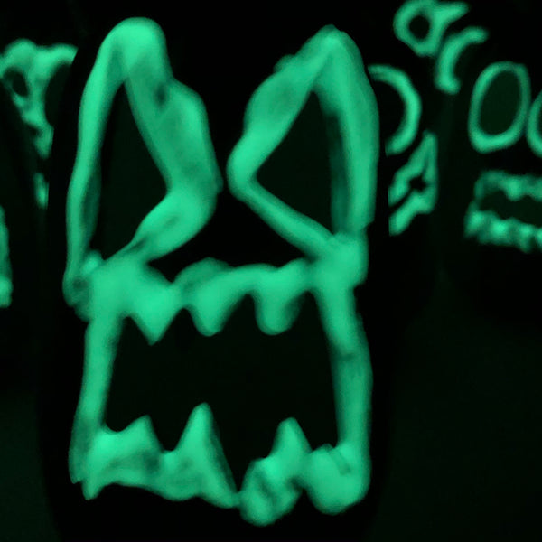Glow in the dark Ghost Mini Pumpkins 👻