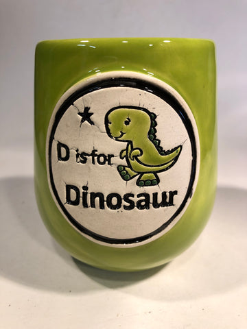 D is for Dinosaur beaker 🦖